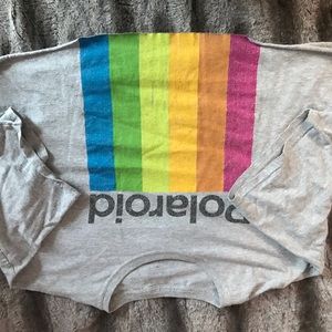 Sold|Polaroid Cropped Tee
